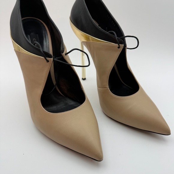 CASADEI BLADE HEELS NUDE BLADE SIZE 11 - Picture 3 of 10